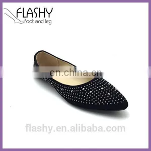Wholesale Casual Women Shoes Latest Rivet Design Sexy Lady Flat Shoes thumbnail-2
