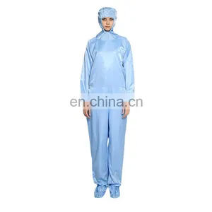 Cleanroom Protective Garments GMP Clothing ESD Coverall thumbnail-1