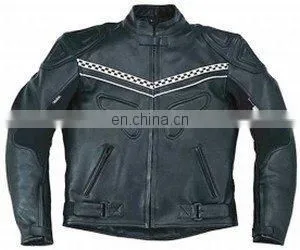 Leather Motorbike Jacket,Leather Racing Jacket, thumbnail-1