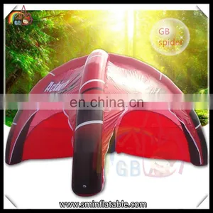 Promotion Inflatable Dome Tent, Inflatable Camping Igloo Red Tent for Sale thumbnail-1