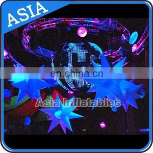 Festival Decor Led Light Inflatable Star / Hanging Lighting Star For Decoration thumbnail-1