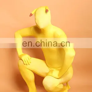 2016 Full Body Pikachu Pokemon Lycra Spandex Zentai Unisex Party Cosplay Suit thumbnail-2