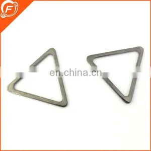 2017 Fashion Nice Nickle Color Triangular Shape Metal Accessory for Clothes thumbnail-2