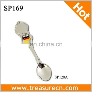 Existing Mould!!! Custom Silver Souvenir Metal Spoon For Germany thumbnail-1