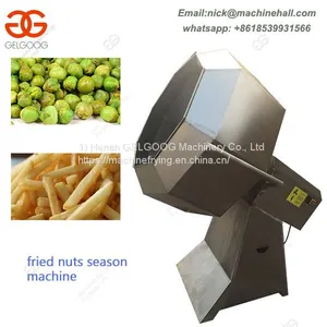 Automatic Stainless Steel Snack Seasoning Machine/Fried Potato Chips Seasoning Machine/CE Certificate Mixing Machine thumbnail-1
