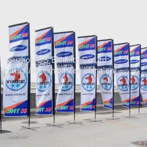 Block Flying Banner, Block Flag Banner, Custom Straight Flags, Promotional Flag Banners thumbnail-1