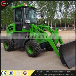 1000kg ZL10Fhydraulic Mini Wheel Loader With CE thumbnail-1