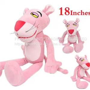 Pink Panther Anime Plush Doll,wholesale Anime Plush Dolls thumbnail-1