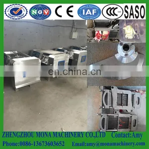 Fresh Pork Dicing Machine | Frozen Pork Dicer| Pork Cubes Dicing Machine thumbnail-6