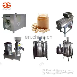 Semi Automatic Macadamia Ground Nut Paste Making Machine Peanut Butter Production Line thumbnail-1
