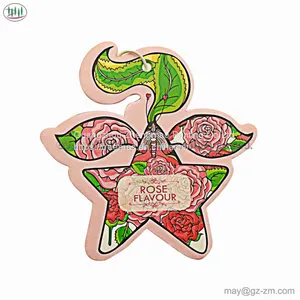 Customized Fashion Design Wholesale Rose-scented Paper Air Fresheners thumbnail-2