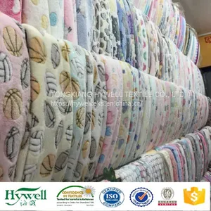 100% Polyester Flannel Coral Fleece Fabric for Blanket, Bathrobe, Pajamas thumbnail-1