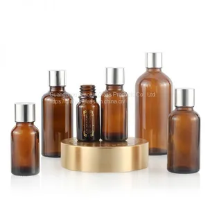 Latest New Design 5Ml 10Ml Custom Size Essential Oil Glass Bottle With Electrochemical Aluminum Cover thumbnail-1