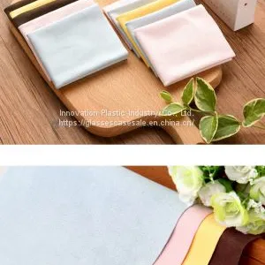 Wholesale Suede Fabric Customized Glasses Cloth Anti-fog, 100% Cotton Eyewear Cloth thumbnail-3
