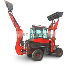 Multi-purpose 3 in 1 Digger Machine Excavator Loader Forklift for Sale thumbnail-2