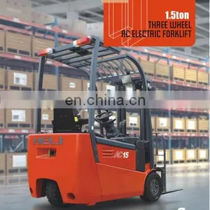 1.5 TON THREE WHEEL AC ELECTRIC FORKLIFT thumbnail-2