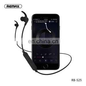 Remax RB-S25 Competitive Price Noise Cancelling Wireless Neckband Earphones Sport thumbnail-5