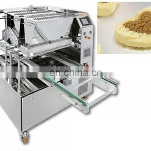 High Capacity Two Colors Biscuit Cookies Machine for Biscuits With Chocolate/ Jam thumbnail-4