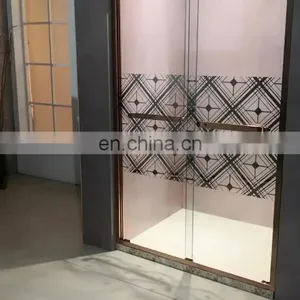 AC Color Frame Shower Room 8mm Tempered Glass Shower Enclosures thumbnail-1