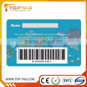 Gift Card With Barcode / RFID Gift Card With Barcode / Gift PVC Barcode Card thumbnail-3