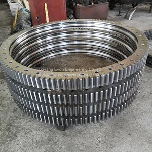B-DE08A92 Bearing Hot Sale High Quality Luogang Gcr15 Durable Agv Rotation Slewing Bearing thumbnail-1