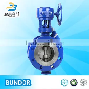 High Performance Pn16 Wafer Type Double Eccentric Butterfly Valve Dn200 thumbnail-4