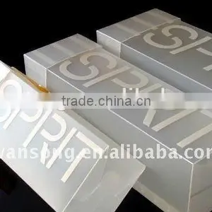 Printed Frosted Storage Box, Pvc Packaging Plastic Box thumbnail-4
