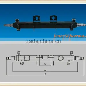 Germany Type Trailer Axle(10 Hole Axle,trailer Axle,Germany Axle) thumbnail-1