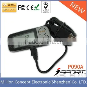 Large Scale Step Counter Digital Sensor Pedometer Calorie km Counter thumbnail-1