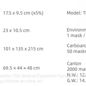 3 Ply Type I Medical Disposable Mask (Morandi Grey) CE Marked and Meets the Requirements of EN14683:2019 Type I thumbnail-3
