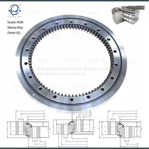 Slewing Bearing And Single Row Ball Slewing Bearing Ring For JCB Excavator thumbnail-2