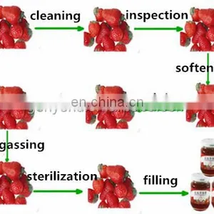 Small Model Fruit Paste /Jam Production Line /equipment for Fruit&vegetable Pre-process Machine thumbnail-3