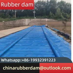 Rubber Dam, River Channel, Reservoir, Gas Shield Dam, Water Filled Seamless Water Blocking Rubber Water Gate thumbnail-1