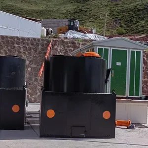 Fumigation Magnetic Carbonization (pyrolysis) Furnace, Magnetic Pyrolysis Garbage Treatment Equipment thumbnail-3