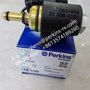 Perkins Engine Parts 24V Solenoid Valve 3691658 T410311 thumbnail-1