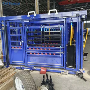 Fully Automatic Cattle Crushes Cattle Equipment and Farming Supplies Use for Livestock Cow Crush thumbnail-2