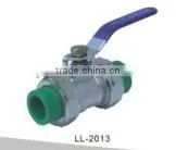 LL220022 FUSION PLASTIC PIPE UNION BALL VALVE thumbnail-1