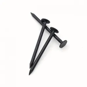 Custom Packaged Black Wire Nails Q195 Steel 1-6 Inch Options thumbnail-1