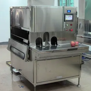 Shanghai Industrial Vollautomatische Hochgeschwindigkeits-Obstschäler / Zitrus-, Apfel-, Orange- und Mangoschäler- und Schneidegerät thumbnail-2