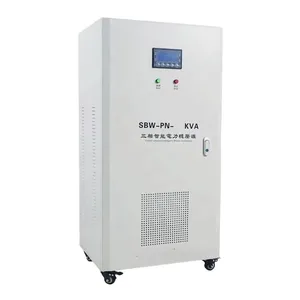 Three Phase 30kVA SVC Voltage Regulator With Overload Protection and Digital Display thumbnail-3