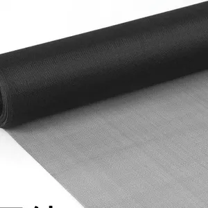 High Transparency Window Screen Mesh for Commercial Buildings, Fiberglass, 18x16 Mesh, 1.0mm Wire, Fire Retardant thumbnail-1