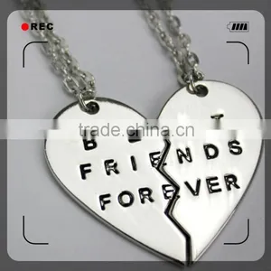 Alloy Necklace Plating Gold Best Friend Necklace thumbnail-1