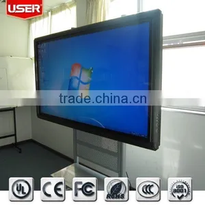 IR Touch Smart Board All in One Computer With Aluminium Frame thumbnail-1