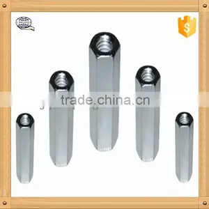 Stainless Steel Carbon Steel Long Hex Coupling Nuts,Hex Sleeve Nuts thumbnail-5