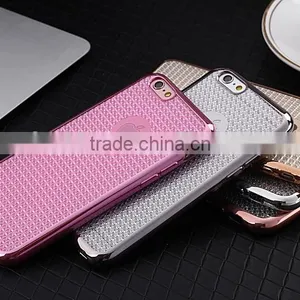 Luxury Clear Electroplating TPU Silicone Gel Soft Case For Apple IPhone 6S / IPhone 6S Plus thumbnail-4