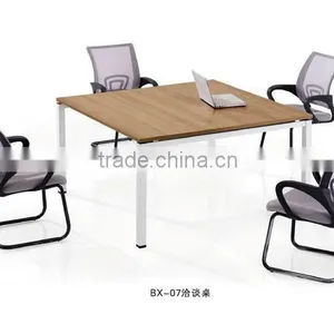 4 Person Metal Work Conference Table With Metal Leg thumbnail-1