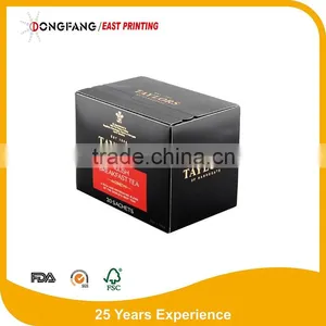 Red Seal Raspberry Leaf Tea Box Paper Tea Boxwith Lamination&stamp thumbnail-4