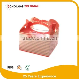 Disposable Paper Cupcake Packaging Box Instant Paper Cake Box thumbnail-5