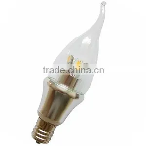 Energy Saving 3W Led Candle Light Lamp, 3w Led E12 Bulb Light Candle Lamp thumbnail-2