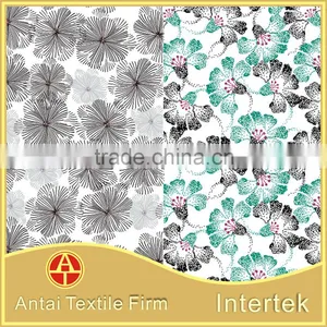 Flower Design Painting Fabric /nylon Lycra Printed Knitting Swimwear Fabric thumbnail-2